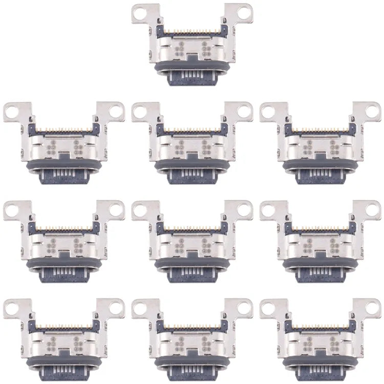 Voor Samsung Galaxy A35 SM-A356B 10 stuks originele oplaadpoortconnector