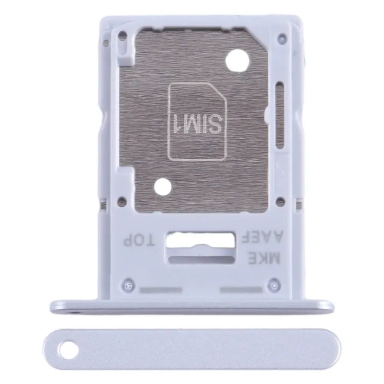 Voor Samsung Galaxy A15 5G SM-A156B SIM + SIM / Micro SD-kaarthouder (paars)