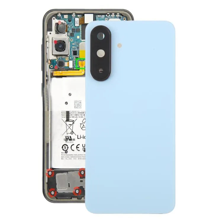 Originele batterijachterklep met cameralensframe voor Samsung Galaxy A36 SM-A366B (blauw).