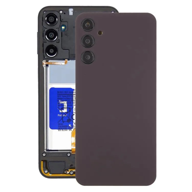 Batterijachterklep met cameralensframe voor Samsung Galaxy A24 SM-A245 (donkerrood)