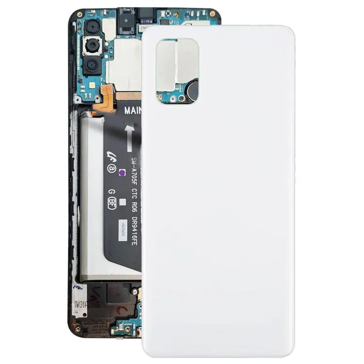 Voor Samsung Galaxy A71 4G SM-A715F Achterkant (Wit)