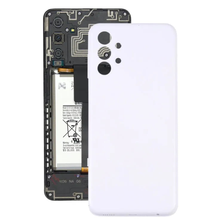 Voor Samsung Galaxy A13 SM-A135 batterij achterkant (wit)