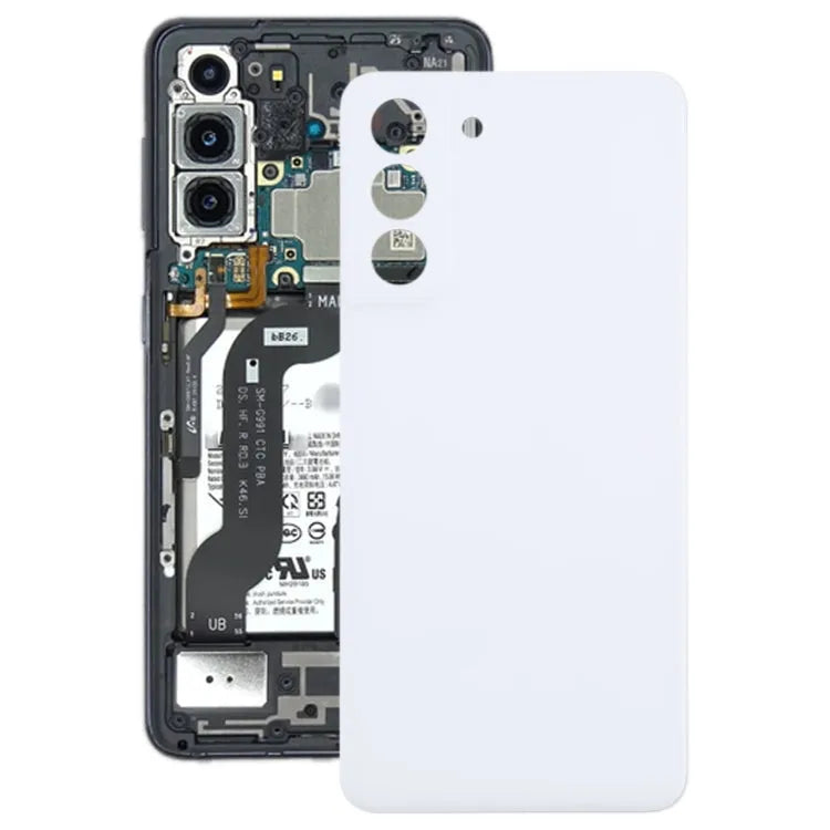 Batterij Achterkant voor Samsung Galaxy S21 FE 5G SM-G990B (wit)