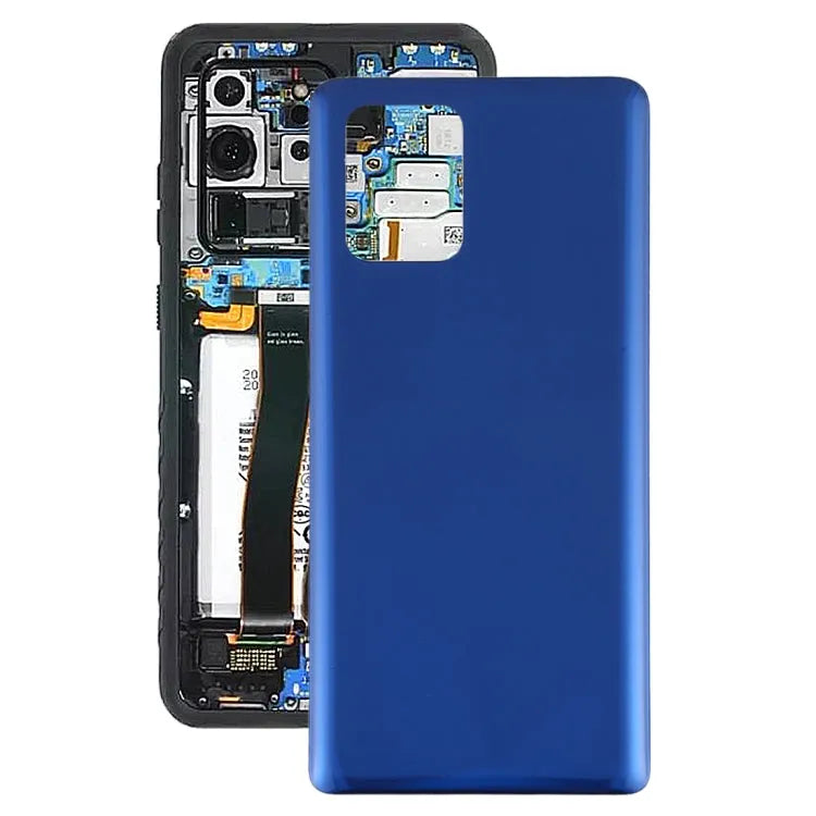 Voor Samsung Galaxy S10 Lite Batterij Back Cover (Blauw)