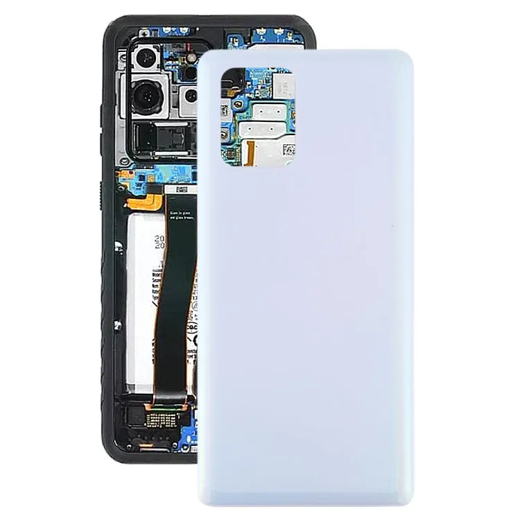 Voor Samsung Galaxy S10 Lite Batterij Back Cover (Wit)