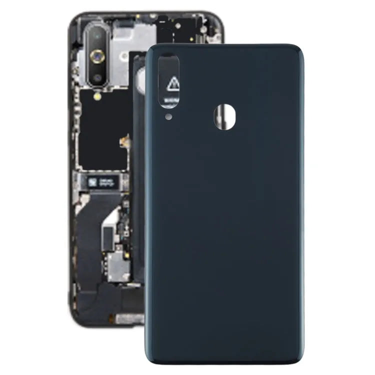 Voor Galaxy M40 Batterij Back Cover (Groen)