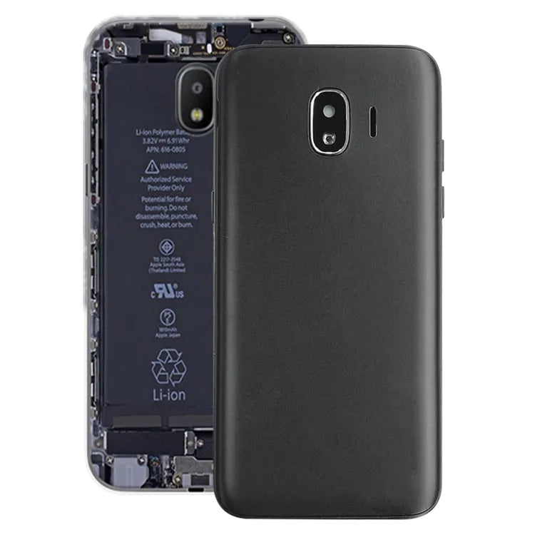 Voor Galaxy J2 Pro (2018), J2 (2018), J250F/DS Back Cover + Middle Frame Bezel Plate (zwart)