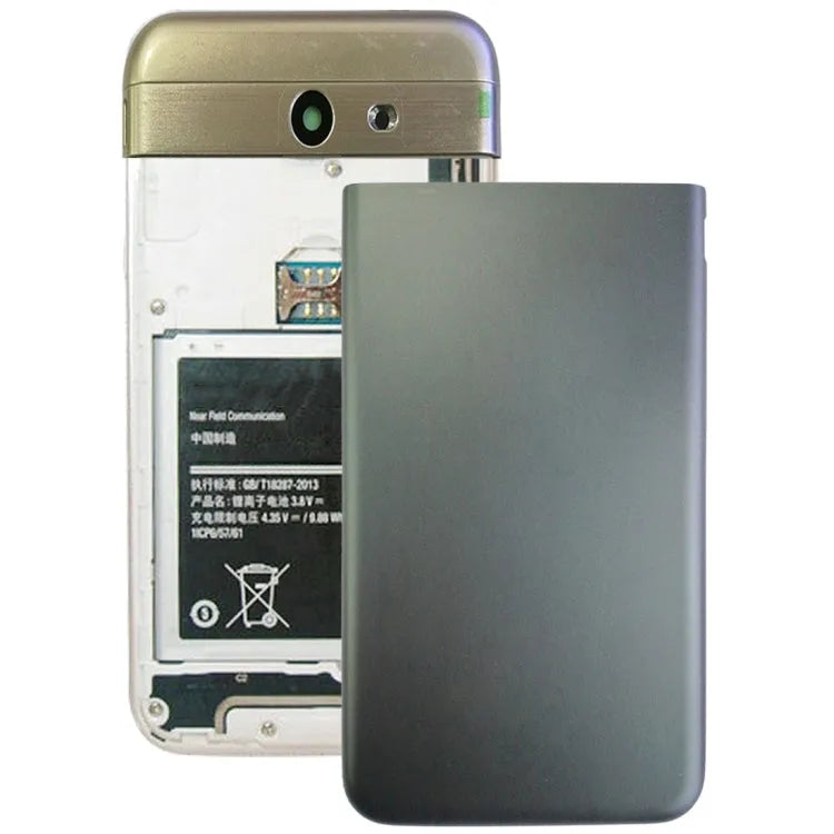 Voor Galaxy J7 V / J727V (Verizon) Back Cover (Grijs)