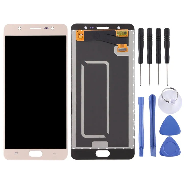 OEM LCD-scherm voor Galaxy J7 Max / G615 met Digitizer Volledige Montage (Goud)