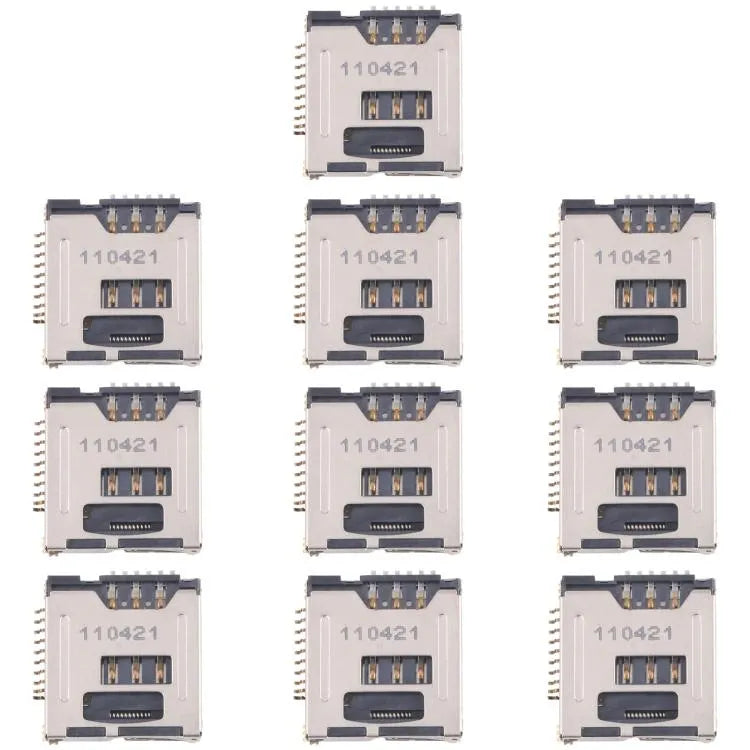 Voor Samsung S5230 / S5233 10 stuks originele SIM-kaartlezer