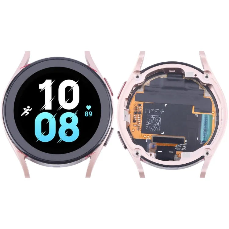 Originele LCD-schermdigitizer volledige montage met frame voor Samsung Galaxy Watch5 40mm SM-R900/R905 (roze)