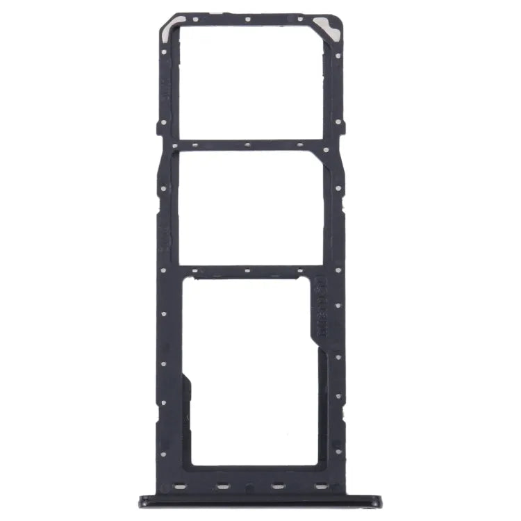 Voor Samsung Galaxy M04 SM-M045F Originele SIM-kaartlade + SIM-kaartlade + Micro SD-kaartlade (zwart)