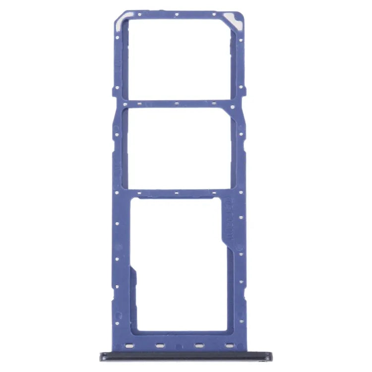 Voor Samsung Galaxy M04 SM-M045F Originele SIM-kaartlade + SIM-kaartlade + Micro SD-kaartlade (blauw)