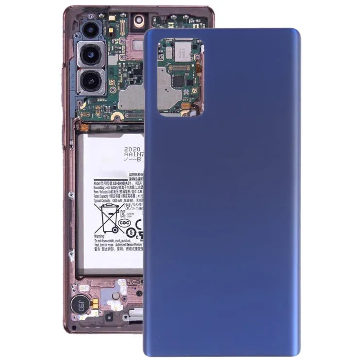 Voor Samsung Galaxy Note20 5G batterij achterkant (blauw)