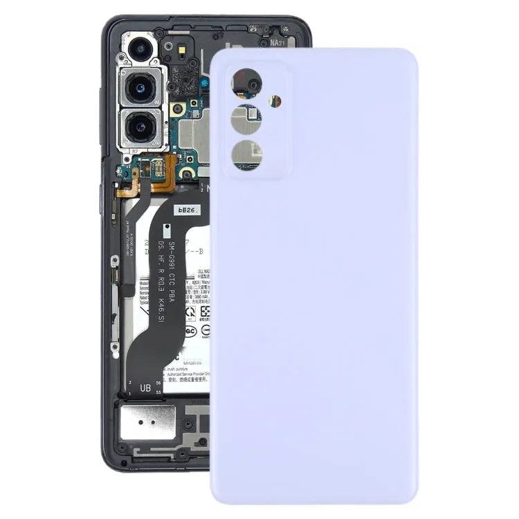 Voor Samsung Galaxy A82 Batterij Back Cover (Paars)