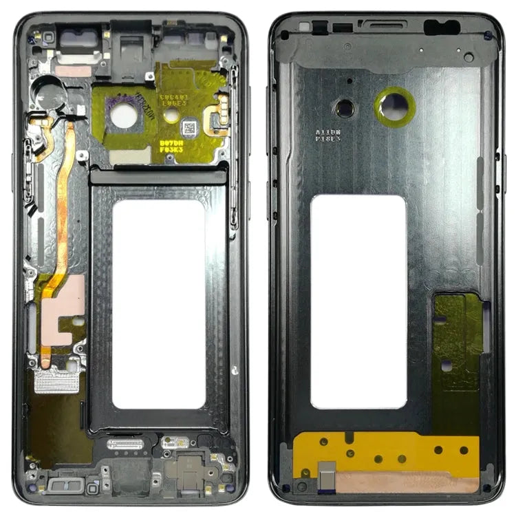 Voor Galaxy S9 G960F, G960F/DS, G960U, G960W, G9600 middelste framerand (grijs)
