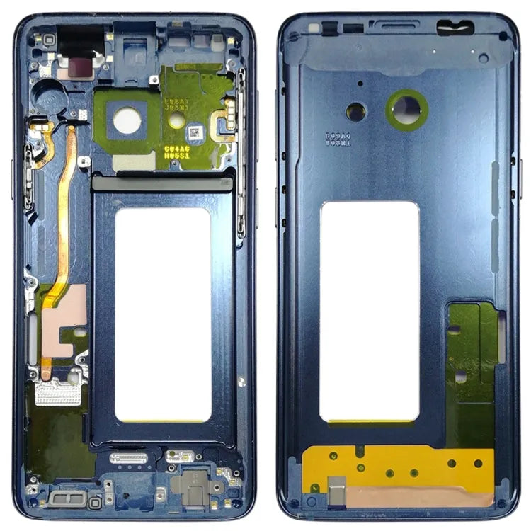 Voor Galaxy S9 G960F, G960F/DS, G960U, G960W, G9600 middelste framering (blauw)