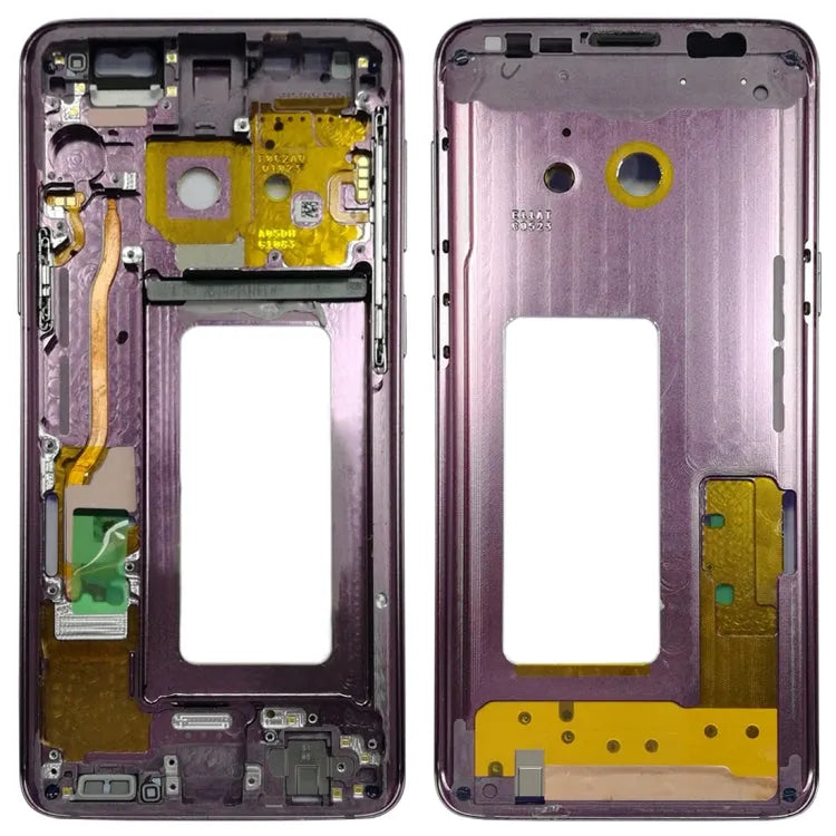 Voor Galaxy S9 G960F, G960F/DS, G960U, G960W, G9600 middelste framering (paars)