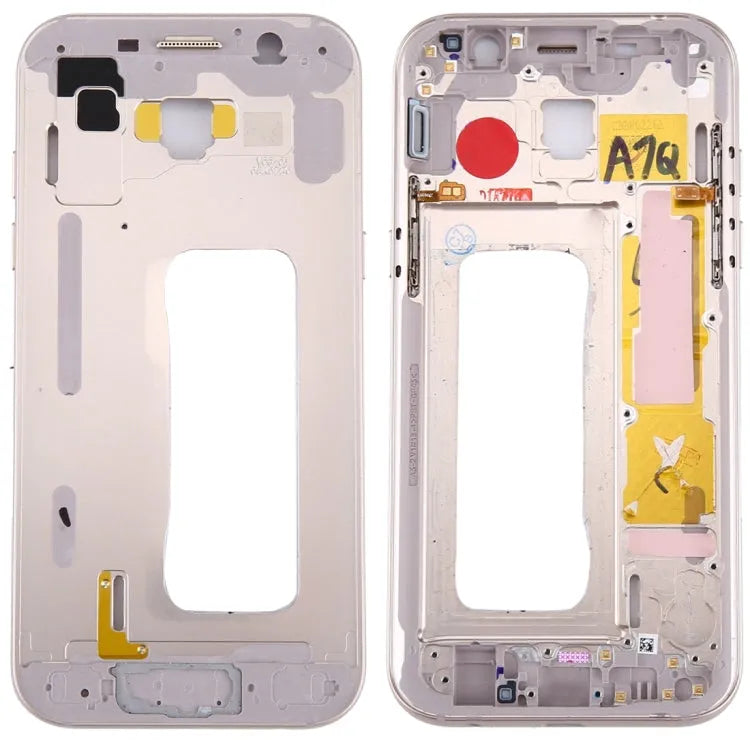 Voor Galaxy A5 (2017) / A520 Middenframe Bezel (Goud)