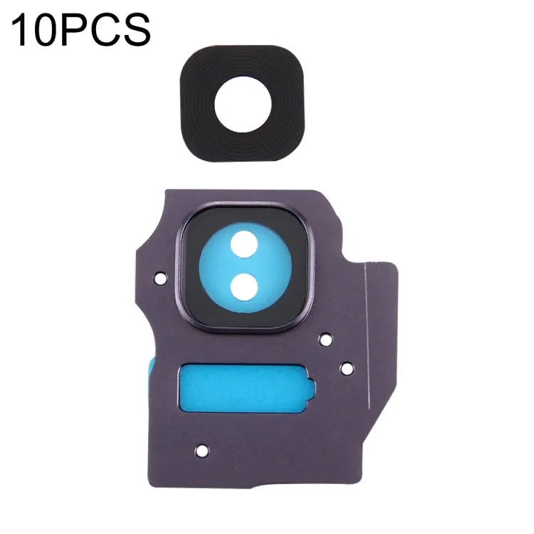 Voor Galaxy S8+ / G955 10 stuks camera lensdop (grijs)