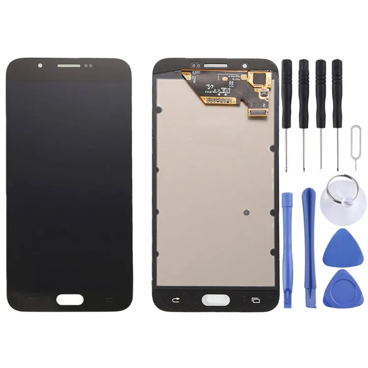 Original LCD-Bildschirm + Touchpanel für Galaxy A8 / A8000 (schwarz)
