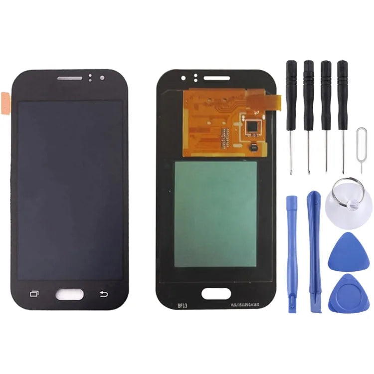 Origineel LCD-scherm + aanraakpaneel voor Galaxy J1 Ace / J110 (zwart)