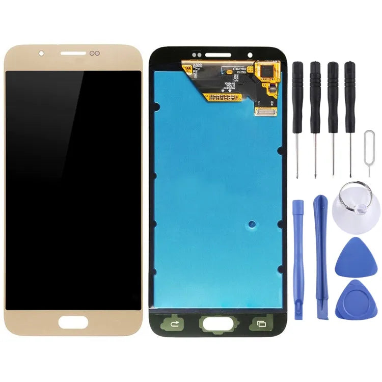 Display unit TFT voor Samsung Galaxy A8 (2015) (goud)