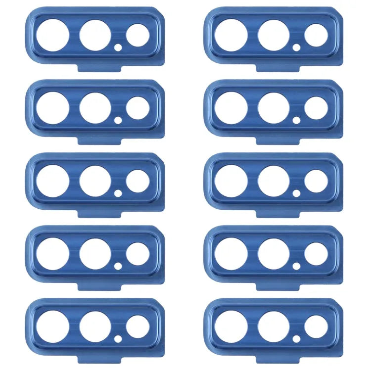 Voor Galaxy A7 (2018) A750F/DS 10 stuks camera lensdop (blauw)