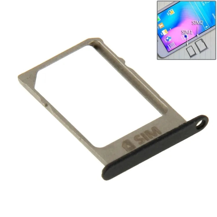 Voor Galaxy A3 / A5 kleine enkele kaartlade (zwart)
