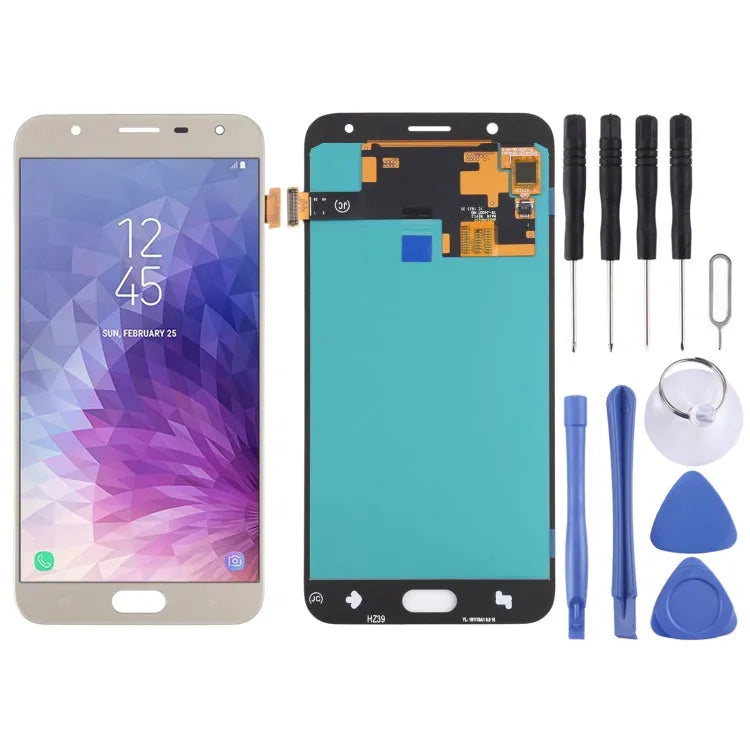 OLED LCD-scherm voor Samsung Galaxy J4 2018 SM-J400 met Digitizer Volledige montage (Goud)