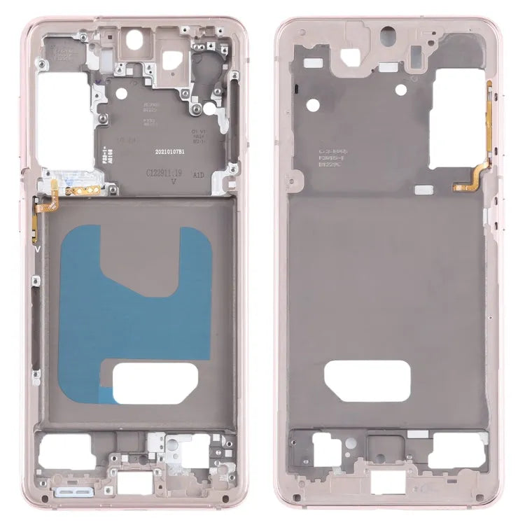 Voor Samsung Galaxy S21 middelste frame bezelplaat (goud)