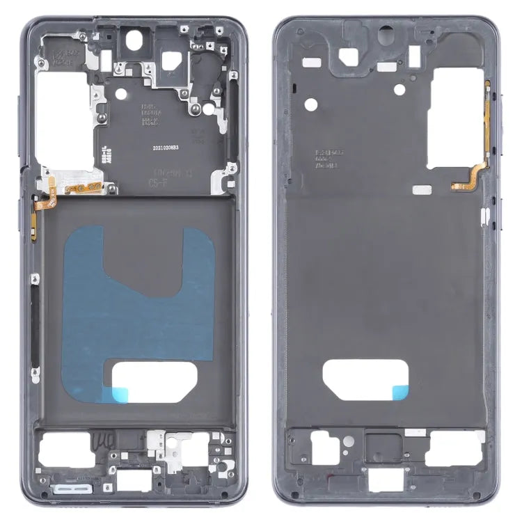 Voor Samsung Galaxy S21 middelste frame bezelplaat (zwart)