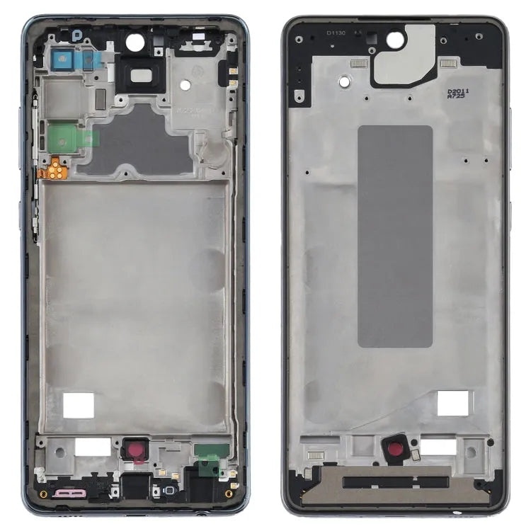 Voor Samsung Galaxy A72 5G SM-A726 middelste frame / bezelplaat (zwart)