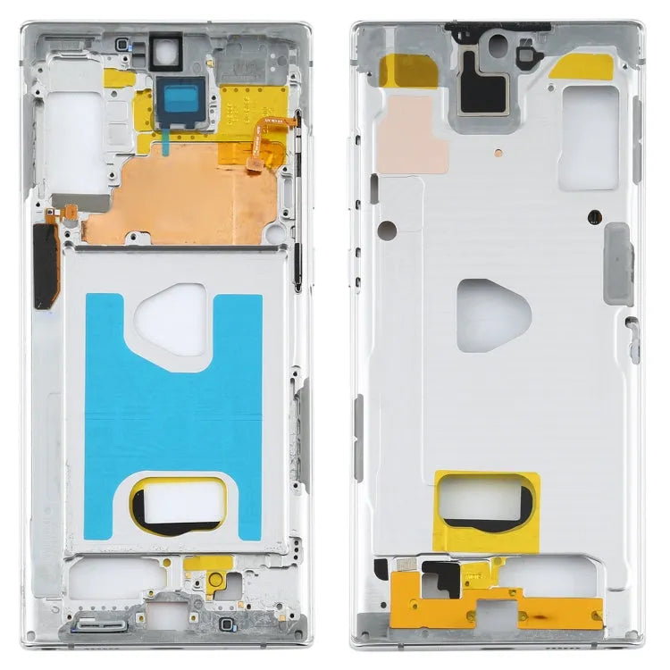 Voor Samsung Galaxy Note10+ 5G SM-N976F middelste framerandplaat (wit)