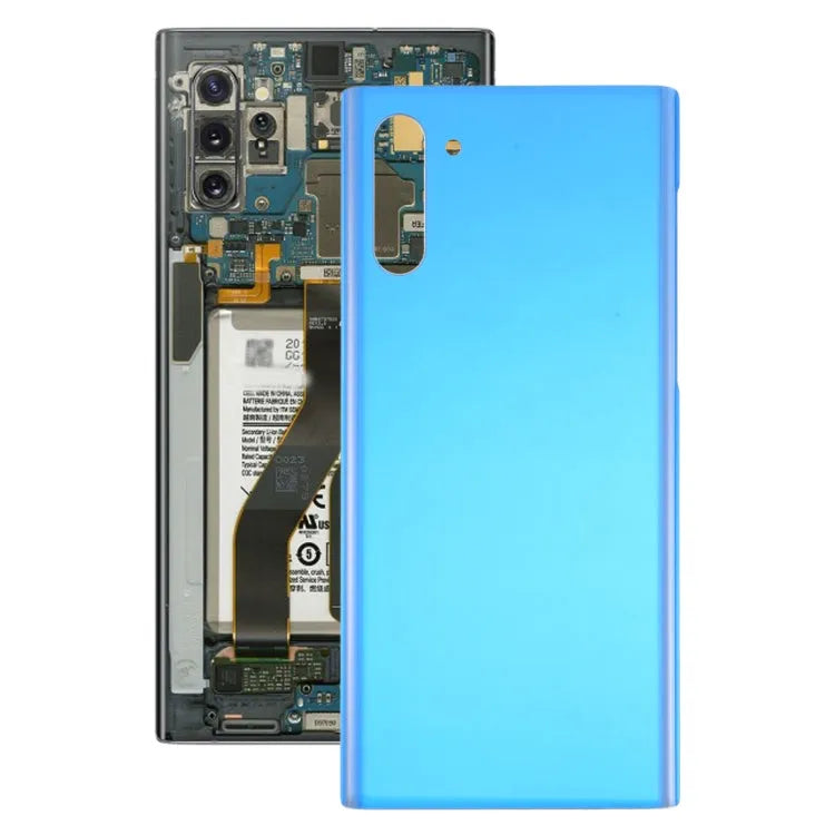 Voor Samsung Galaxy Note10 Batterij Back Cover (Blauw)