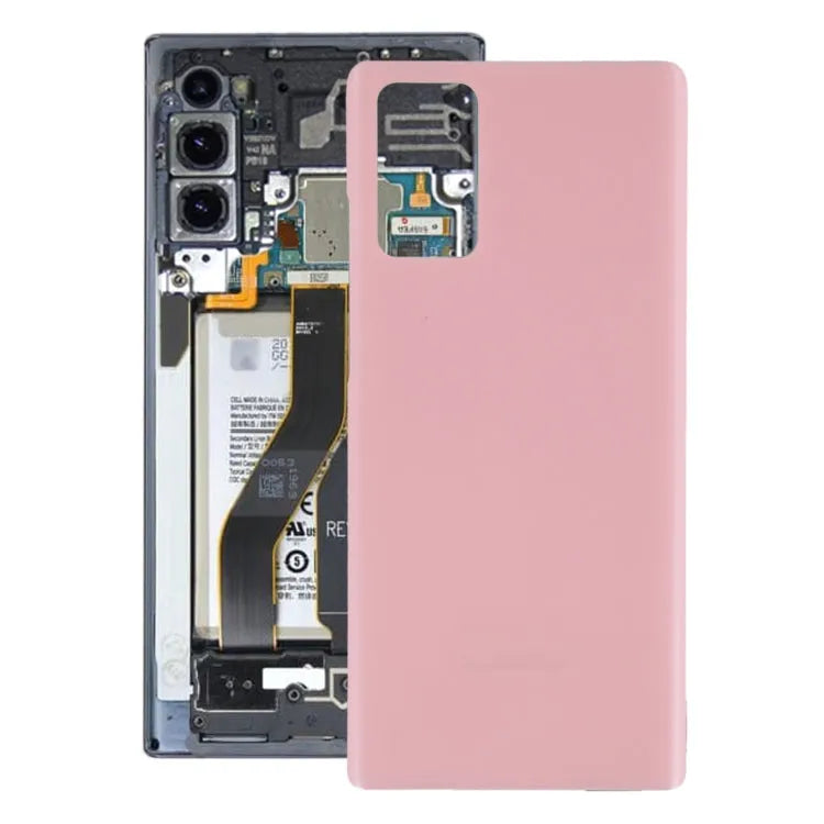 Voor Samsung Galaxy Note20 Batterij Back Cover (Roze)