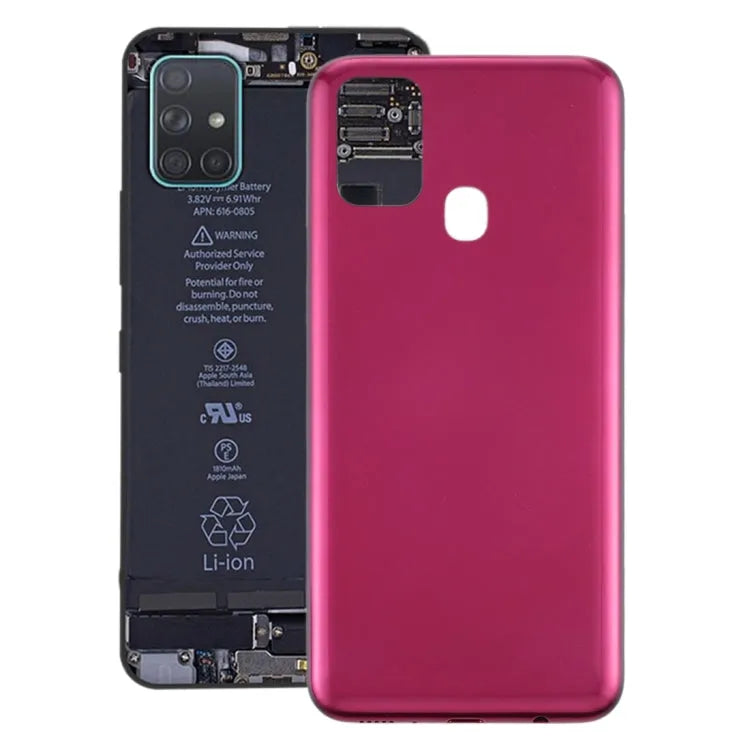 Voor Samsung Galaxy M31 / Galaxy M31 Prime batterij achterkant (rood)
