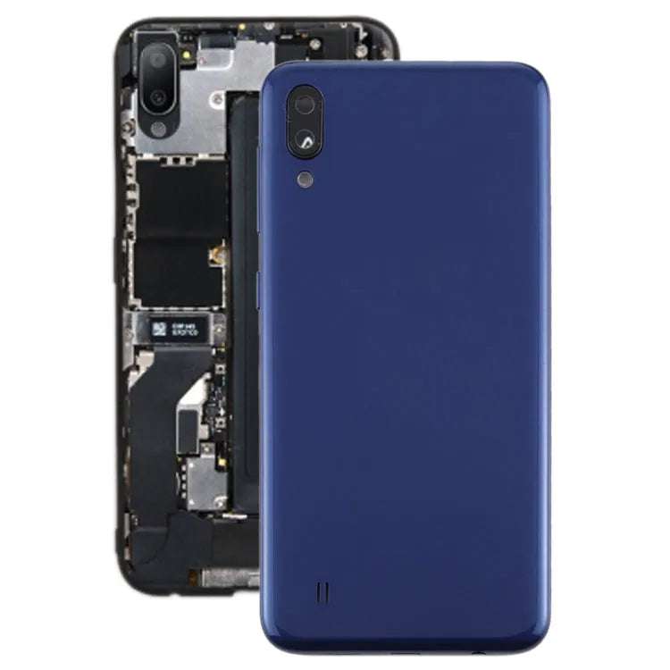 Voor Galaxy M10 Batterij Back Cover (Blauw)