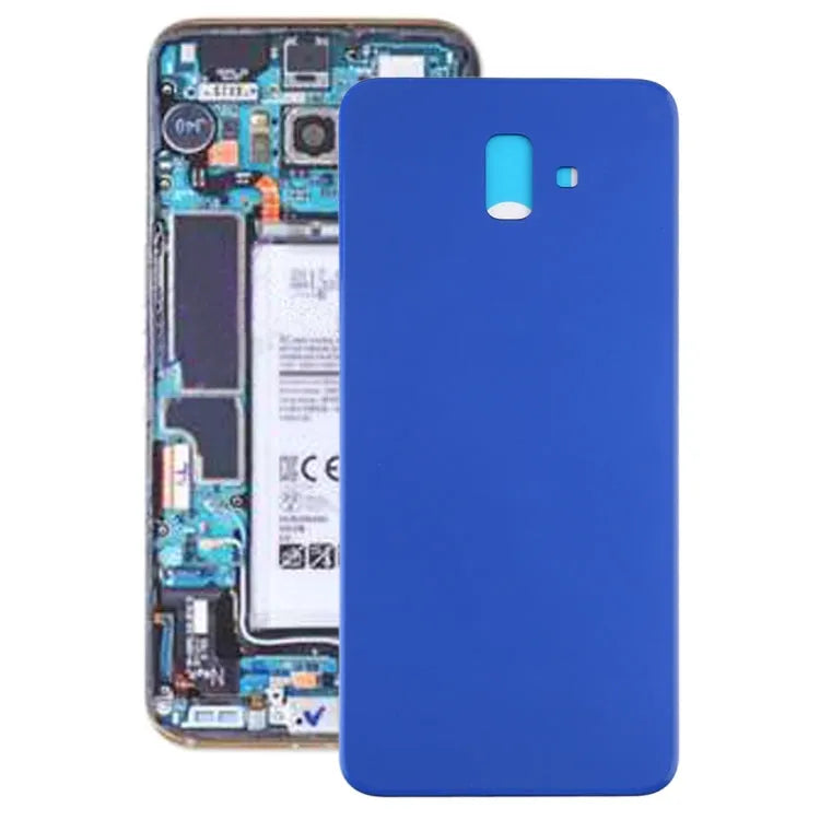 Voor Galaxy J6+, J610FN/DS, J610G, J610G/DS, SM-J610G/DS batterij achterkant (blauw)