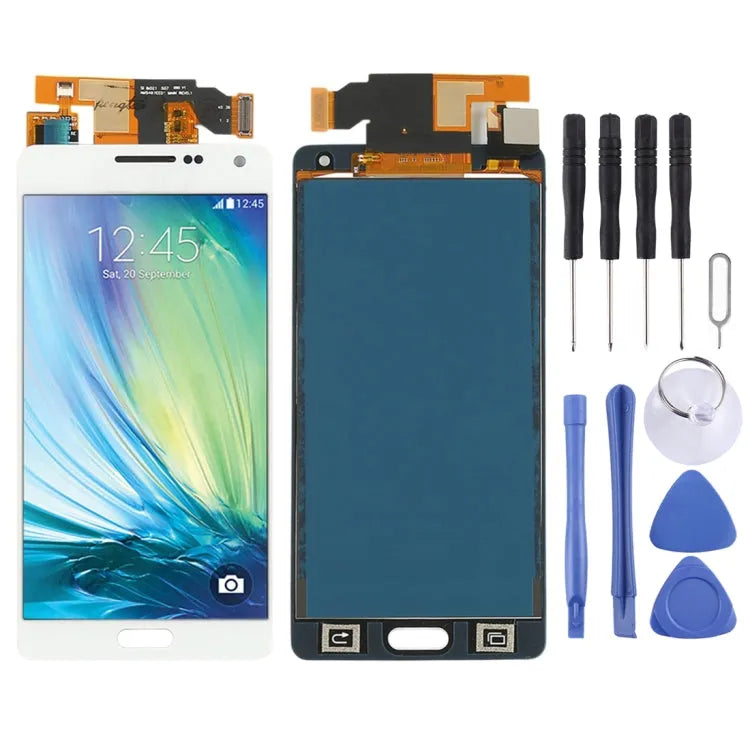 TFT LCD-scherm voor Galaxy A5, A500F, A500FU, A500M, A500Y, A500YZ met Digitizer volledige montage (wit)