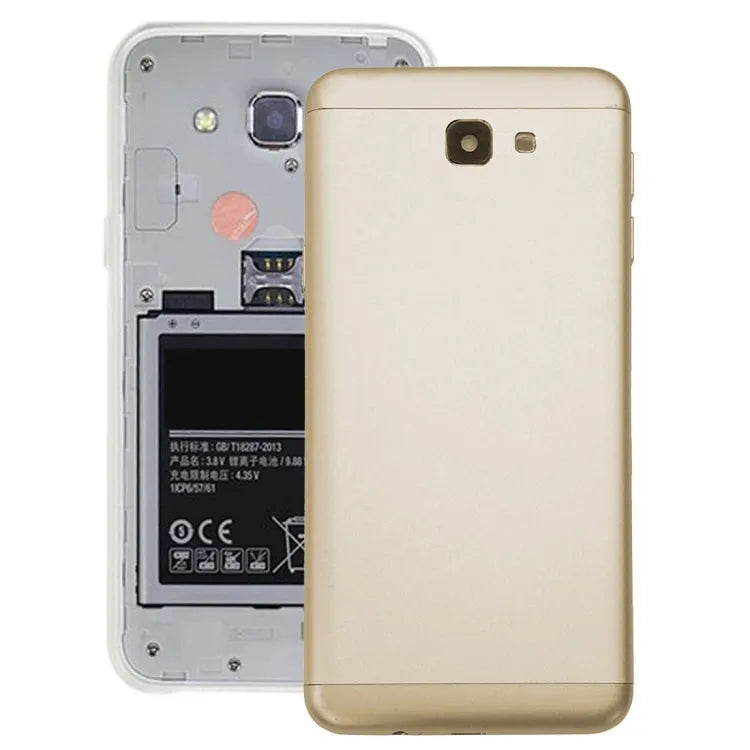 Voor Galaxy J5 Prime, On5 (2016), G570, G570F/DS, G570Y Back Cover (Goud)