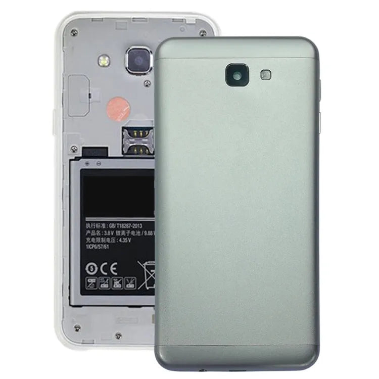 Voor Galaxy J5 Prime, On5 (2016), G570, G570F/DS, G570Y achterkant (zilver)