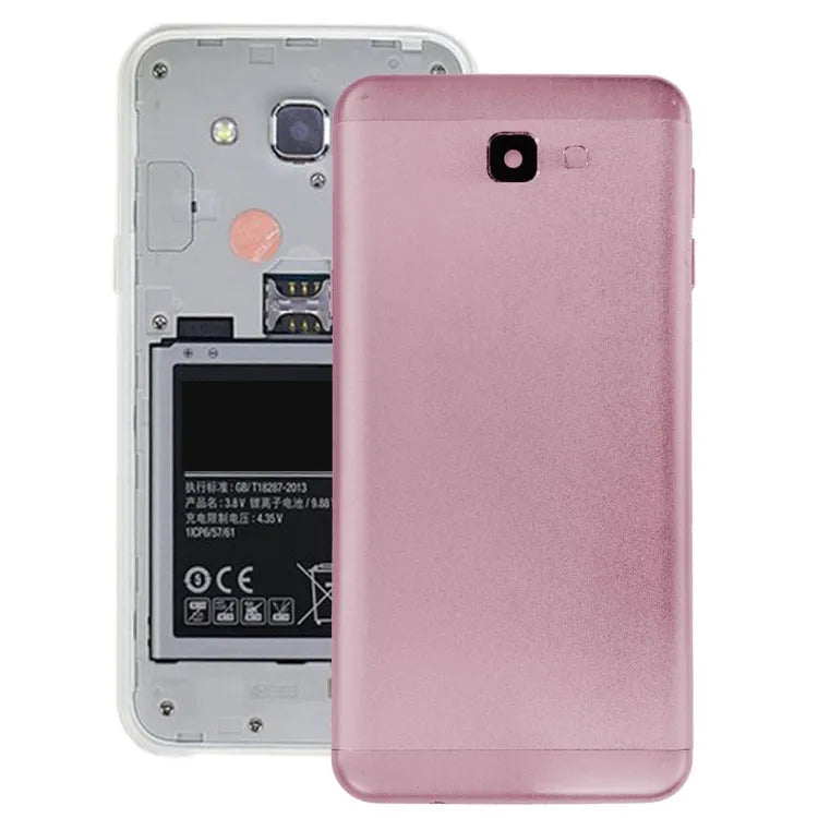 Voor Galaxy J5 Prime, On5 (2016), G570, G570F/DS, G570Y achterkant (roze)