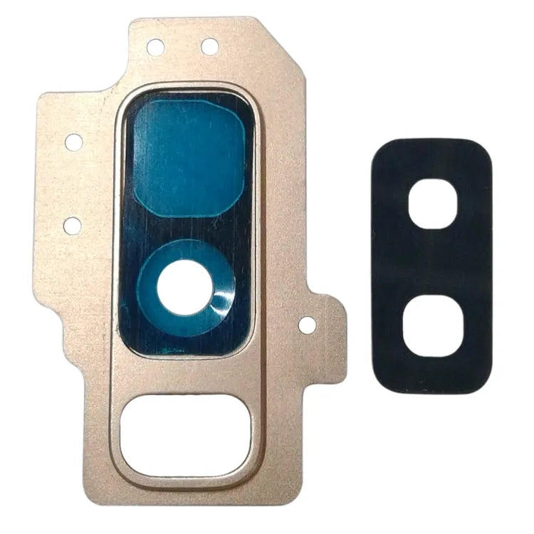 Voor Galaxy S9+ / G9650 10 stuks camera lensdop (goud)