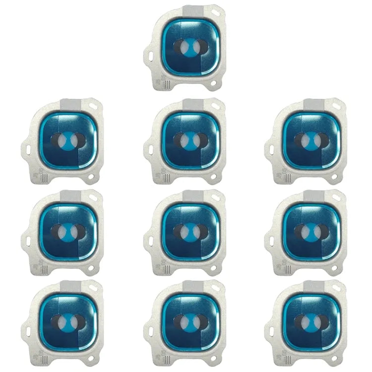 Voor Galaxy J6 (2018) 10 stuks camera lensdop (zilver)