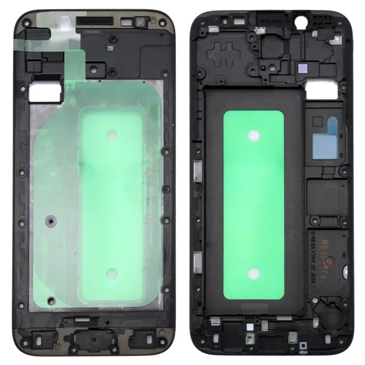 Voor Galaxy J730 Front Behuizing LCD Frame Bezel Plaat (Zwart)