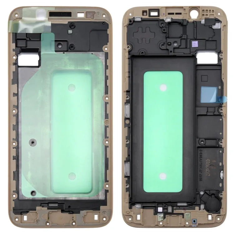 Voor Galaxy J730 Front Behuizing LCD Frame Bezel Plaat (Goud)