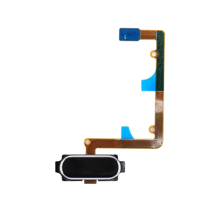 Für Galaxy A5 (2016) / A510 Home-Taste Flexkabel mit Fingerabdruckerkennung (Schwarz)