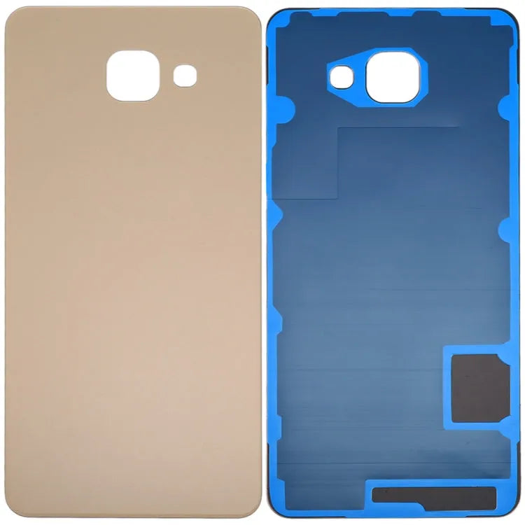 Voor Galaxy A7 (2016) / A7100 Batterij Back Cover (Goud)