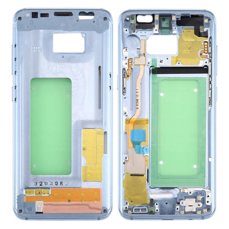 Voor Galaxy S8 / G9500 / G950F / G950A middelste framerand (blauw)